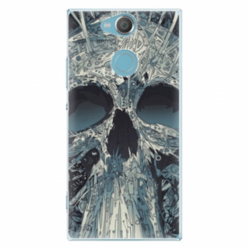 Plastové pouzdro iSaprio - Abstract Skull - Sony Xperia XA2