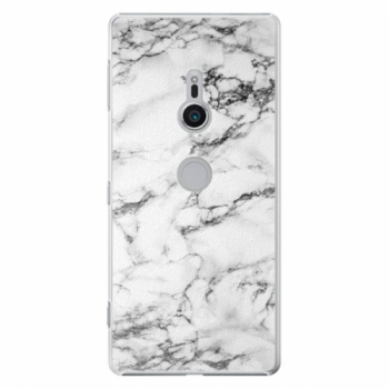 Plastové pouzdro iSaprio - White Marble 01 - Sony Xperia XZ2