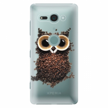 Plastové pouzdro iSaprio - Owl And Coffee - Sony Xperia XZ2 Compact