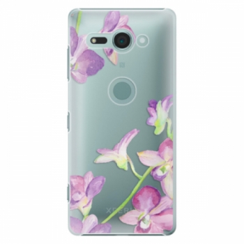 Plastové pouzdro iSaprio - Purple Orchid - Sony Xperia XZ2 Compact