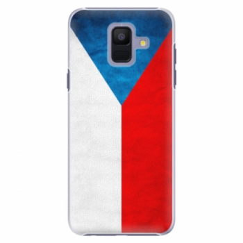 Plastové pouzdro iSaprio - Czech Flag - Samsung Galaxy A6