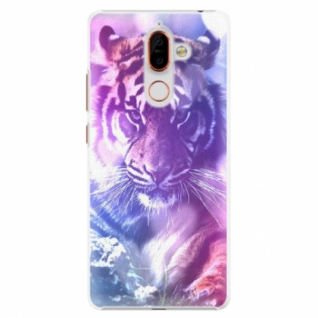 Plastové pouzdro iSaprio - Purple Tiger - Nokia 7 Plus