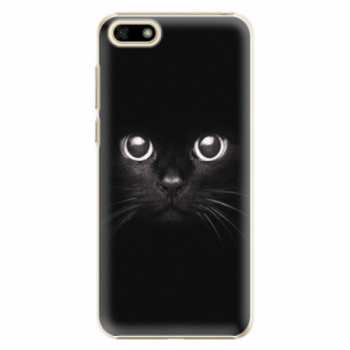 Plastové pouzdro iSaprio - Black Cat - Huawei Y5 2018