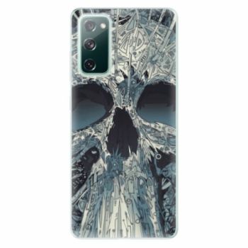 Odolné silikonové pouzdro iSaprio - Abstract Skull - Samsung Galaxy S20 FE