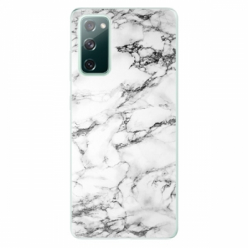 Odolné silikonové pouzdro iSaprio - White Marble 01 - Samsung Galaxy S20 FE
