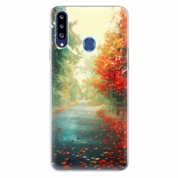 Odolné silikonové pouzdro iSaprio - Autumn 03 - Samsung Galaxy A20s