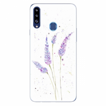 Odolné silikonové pouzdro iSaprio - Lavender - Samsung Galaxy A20s