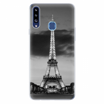 Odolné silikonové pouzdro iSaprio - Midnight in Paris - Samsung Galaxy A20s