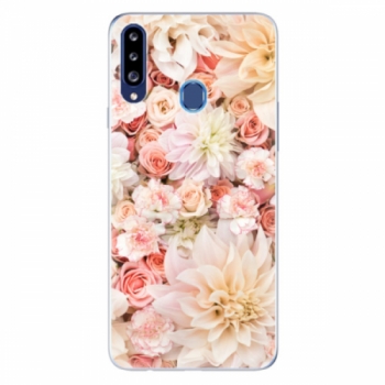 Odolné silikonové pouzdro iSaprio - Flower Pattern 06 - Samsung Galaxy A20s