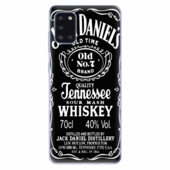 Odolné silikonové pouzdro iSaprio - Jack Daniels - Samsung Galaxy A31
