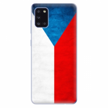 Odolné silikonové pouzdro iSaprio - Czech Flag - Samsung Galaxy A31