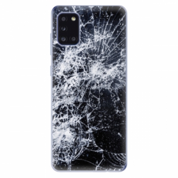 Odolné silikonové pouzdro iSaprio - Cracked - Samsung Galaxy A31