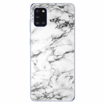 Odolné silikonové pouzdro iSaprio - White Marble 01 - Samsung Galaxy A31