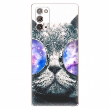 Odolné silikonové pouzdro iSaprio - Galaxy Cat - Samsung Galaxy Note 20