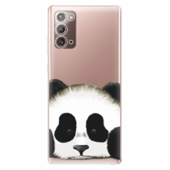 Odolné silikonové pouzdro iSaprio - Sad Panda - Samsung Galaxy Note 20