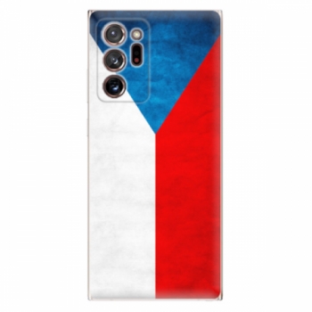 Odolné silikonové pouzdro iSaprio - Czech Flag - Samsung Galaxy Note 20 Ultra