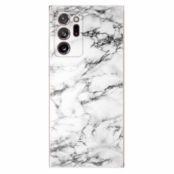 Odolné silikonové pouzdro iSaprio - White Marble 01 - Samsung Galaxy Note 20 Ultra