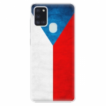 Plastové pouzdro iSaprio - Czech Flag - Samsung Galaxy A21s