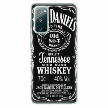 Plastové pouzdro iSaprio - Jack Daniels - Samsung Galaxy S20 FE