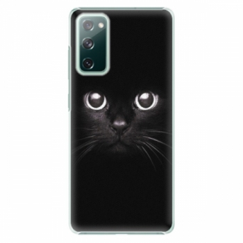 Plastové pouzdro iSaprio - Black Cat - Samsung Galaxy S20 FE