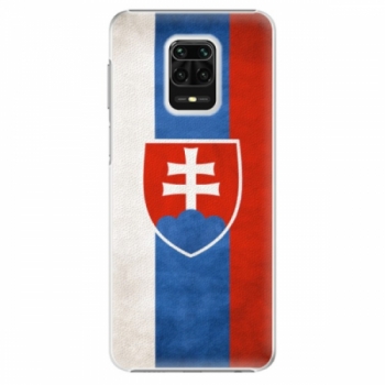 Plastové pouzdro iSaprio - Slovakia Flag - Xiaomi Redmi Note 9 Pro / Note 9S