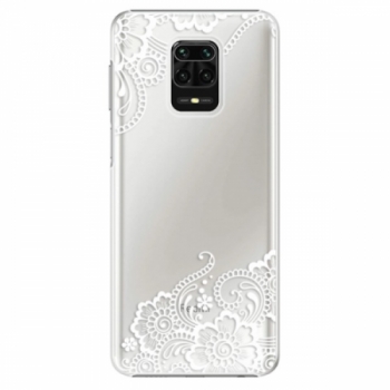 Plastové pouzdro iSaprio - White Lace 02 - Xiaomi Redmi Note 9 Pro / Note 9S