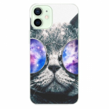 Plastové pouzdro iSaprio - Galaxy Cat - iPhone 12 mini