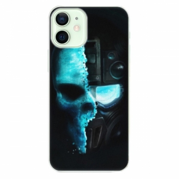 Plastové pouzdro iSaprio - Roboskull - iPhone 12 mini