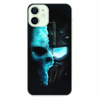 Odolné silikonové pouzdro iSaprio - Roboskull - iPhone 12 mini
