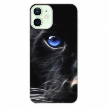 Odolné silikonové pouzdro iSaprio - Black Puma - iPhone 12