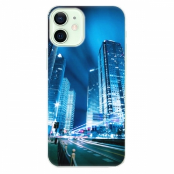 Odolné silikonové pouzdro iSaprio - Night City Blue - iPhone 12