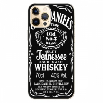 Odolné silikonové pouzdro iSaprio - Jack Daniels - iPhone 12 Pro Max