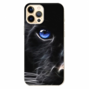 Odolné silikonové pouzdro iSaprio - Black Puma - iPhone 12 Pro Max