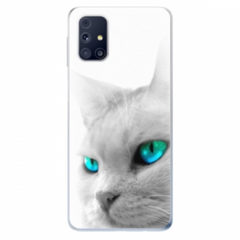 Odolné silikonové pouzdro iSaprio - Cats Eyes - Samsung Galaxy M31s