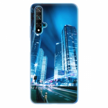 Odolné silikonové pouzdro iSaprio - Night City Blue - Huawei Nova 5T