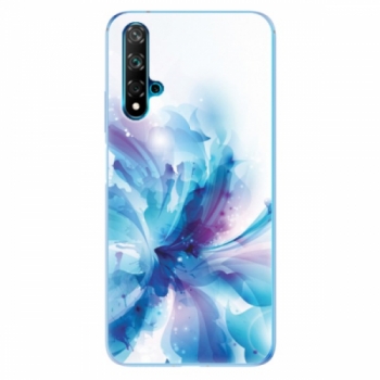 Odolné silikonové pouzdro iSaprio - Abstract Flower - Huawei Nova 5T