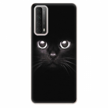 Odolné silikonové pouzdro iSaprio - Black Cat - Huawei P Smart 2021
