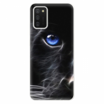 Odolné silikonové pouzdro iSaprio - Black Puma - Samsung Galaxy A02s