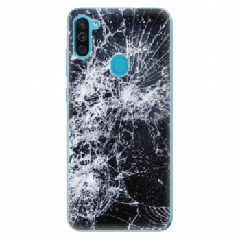 Odolné silikonové pouzdro iSaprio - Cracked - Samsung Galaxy M11