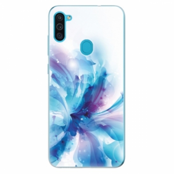 Odolné silikonové pouzdro iSaprio - Abstract Flower - Samsung Galaxy M11