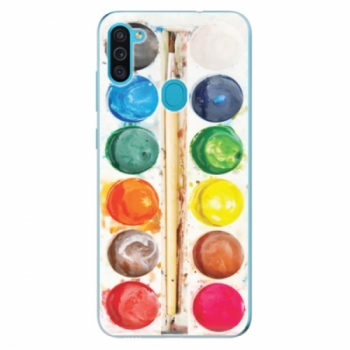 Odolné silikonové pouzdro iSaprio - Watercolors - Samsung Galaxy M11
