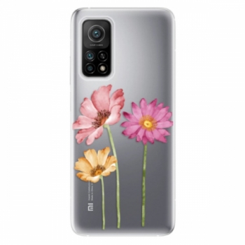 Odolné silikonové pouzdro iSaprio - Three Flowers - Xiaomi Mi 10T / Mi 10T Pro