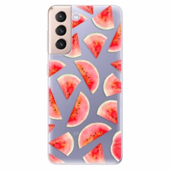 Odolné silikonové pouzdro iSaprio - Melon Pattern 02 - Samsung Galaxy S21
