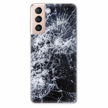 Odolné silikonové pouzdro iSaprio - Cracked - Samsung Galaxy S21