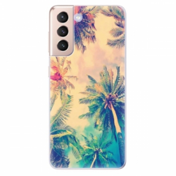 Odolné silikonové pouzdro iSaprio - Palm Beach - Samsung Galaxy S21