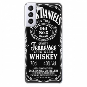 Odolné silikonové pouzdro iSaprio - Jack Daniels - Samsung Galaxy S21+