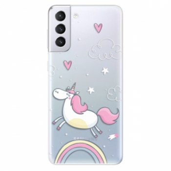 Odolné silikonové pouzdro iSaprio - Unicorn 01 - Samsung Galaxy S21+