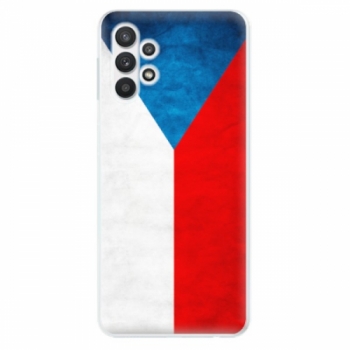 Odolné silikonové pouzdro iSaprio - Czech Flag - Samsung Galaxy A32