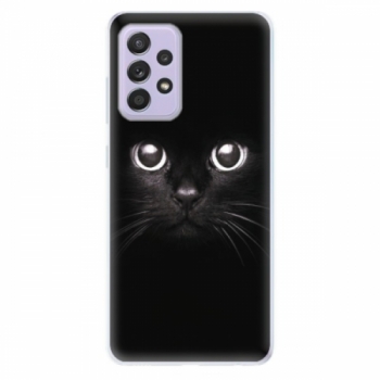 Odolné silikonové pouzdro iSaprio - Black Cat - Samsung Galaxy A52/A52 5G