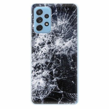 Odolné silikonové pouzdro iSaprio - Cracked - Samsung Galaxy A72